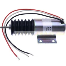 24V Stop Solenoid Valve 1204187 1197017 For Caterpillar Engine 3054C 3054T 3056