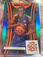 2019-20 NBA Hoops Sekou Doumbouya We Got Next Insert Parallel SSP RC #3/10! Mint