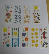 Creative Memories SUMMER BEACH SUN PICNIC Stickers 2" x 5" YOU CHOOSE