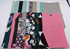 Assorted Fabric Swatches for Crafts 20 pc. Assorted Lot