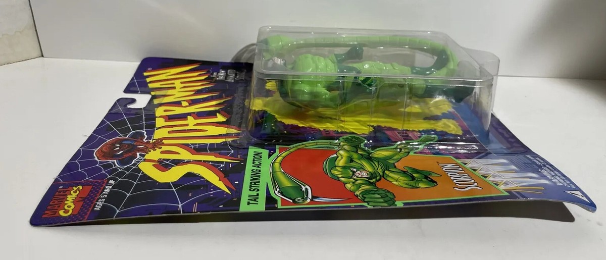 Spider-Man Animated Series Scorpion Action Figure New Sealed Spider-Man Animated Series Scorpion Action Figure New Sealed