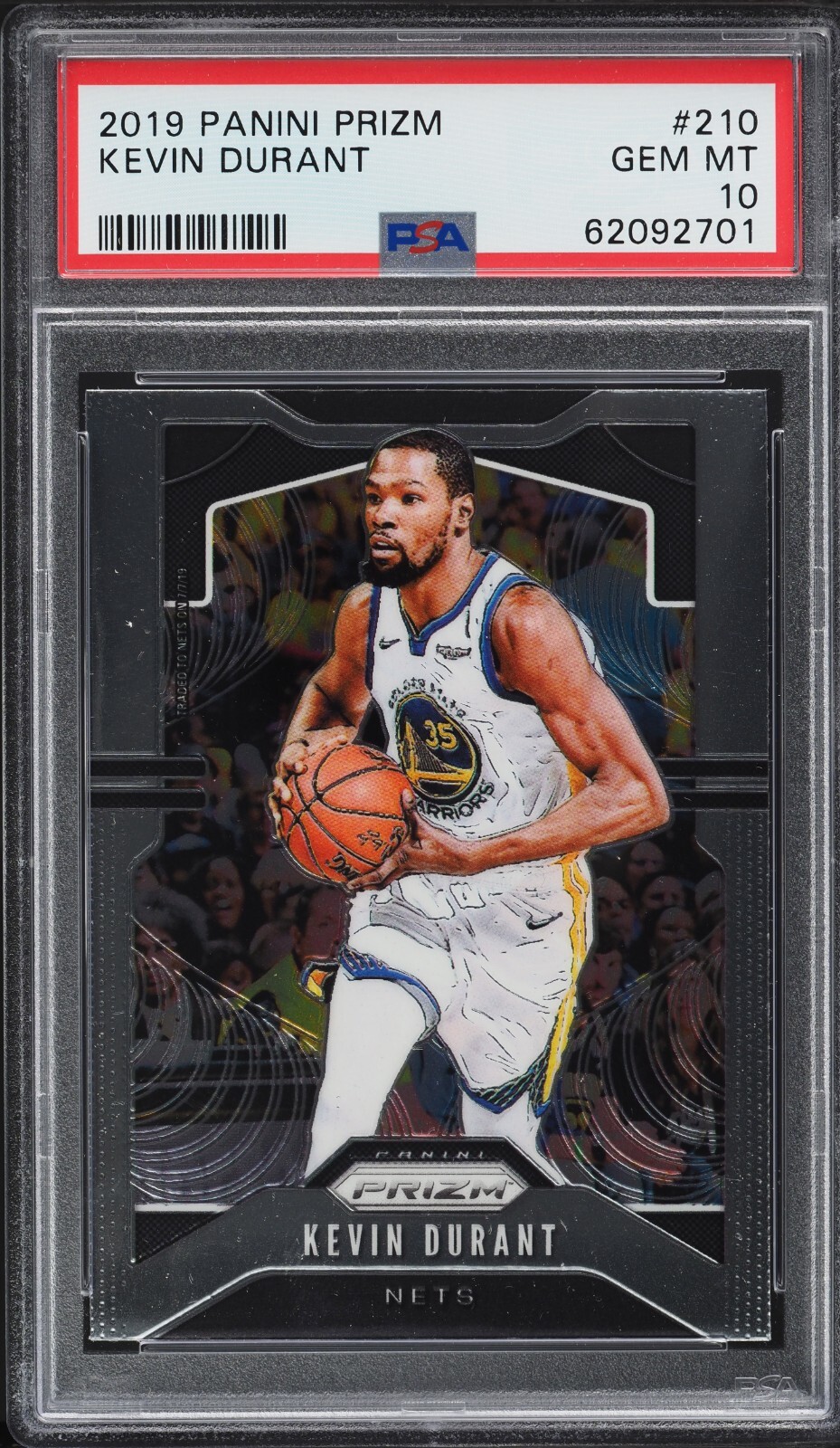 2019 Panini Prizm  Kevin Durant  PSA 10  Phoenix Suns