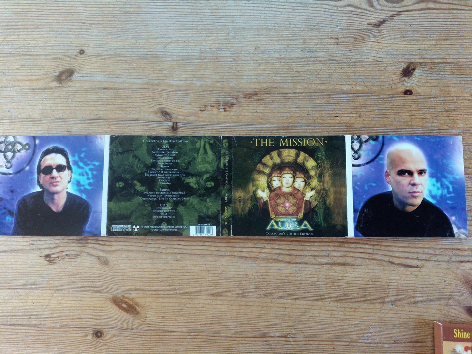 THE MISSION - AURA - COLLECTOR`S LIMITED EDITION 2001- 2 CDs  - GRATISVERSAND - Bild 2 von 3