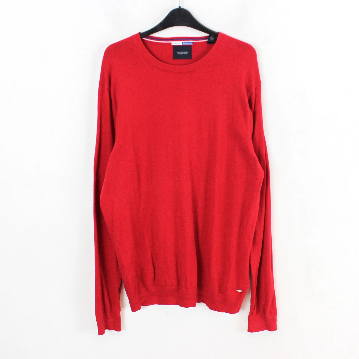 Mens red store cashmere jumper