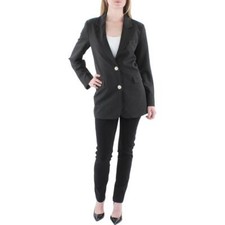 Vince Camuto Women's Oversized Blazer Black B4HP 139