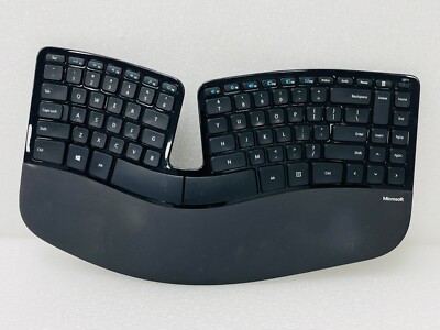 X3 Microsoft X878016-001 1559 Sculpt Ergonomic Wireless PC Keyboard *NO DONGLE*