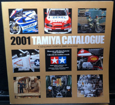 2001 Tamiya Catalogue ~ Motorcycles, Military, Planes, Racing, Miniature Models