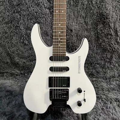 Electric Guitar, White Color, Mahogany Body, Rosewood Fretboard, 6 Strings