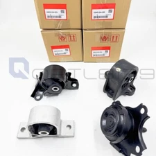 4PCS Motor Mount For 01-05 Honda Civic 1.7L w/ Auto Trans A6595 A6591 A6588 OEM