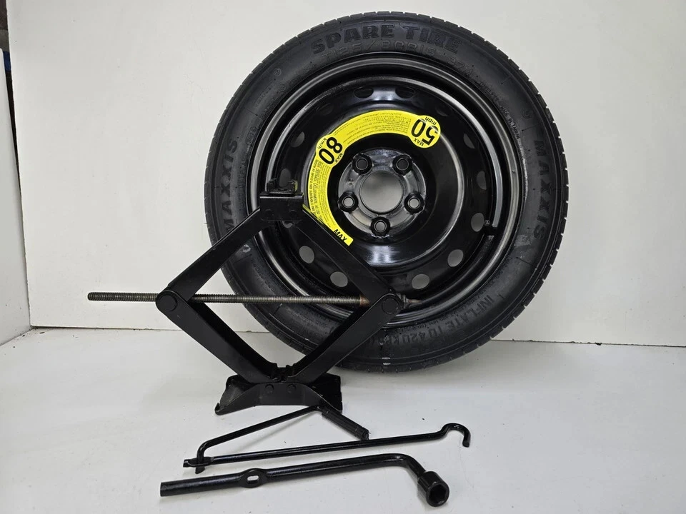 NEUMÁTICO DE REPUESTO CON KIT JACK 16" SE ADAPTA A KIA FORTE 5 2012-2017 OEM DONUT GENUINO Foto 2 de 4