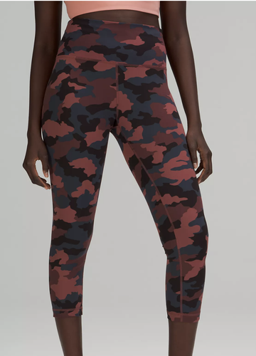 pink camo leggings lululemon