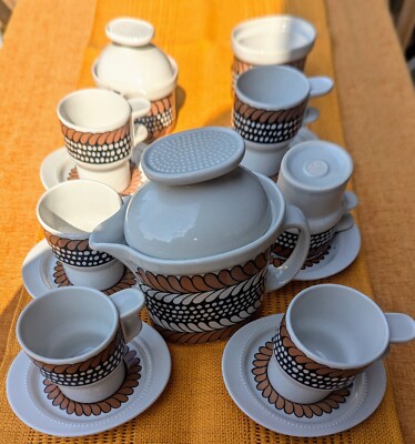 Service Rosenthal Studio Line Caldo Freddo Bosco Hertha Bengtson Vtg Design