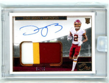 2021 Panini One  Rookie Patch Autograph #24 Dynami Brown No 34 of 49