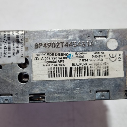 H* Mercedes-Benz W140 W210 Special BP4902 Blaupunkt Autoradio A0028205489 - Bild 7 von 8