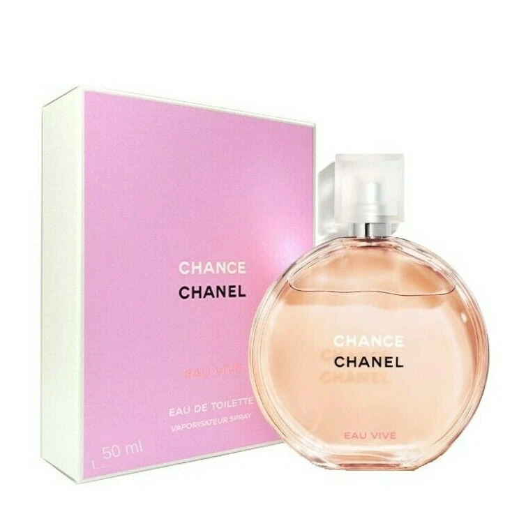 Chanel Chance Eau Vive Eau De Toilette Vaporisateur Spray 50 ml / 1.7 oz 