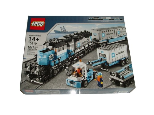 LEGO 10219 Maersk Train – NEW & Sealed | 2011 Retired Set | Slight