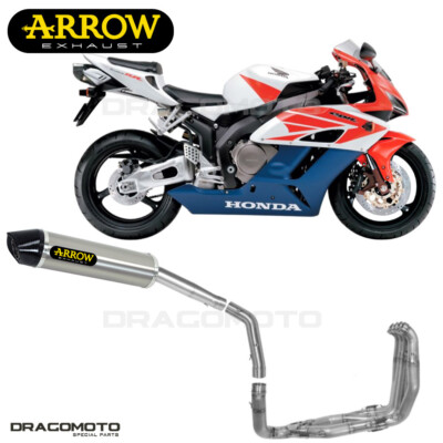 Full exhaust HONDA CBR 1000 RR 2006 2007 ARROW Titanium CC MAXI