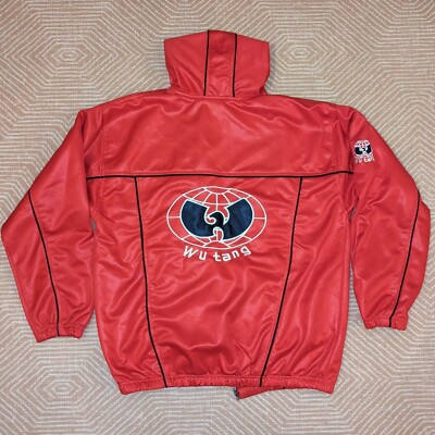 Vintage Original 90s LARGE Wu Tang Sport Wear Clan Hoody