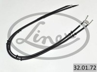 Linex 32.01.72 Kabel, Handbremse FüR Opel