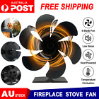 <!--F#f_0-->6-Blade Heat Powered Stove Top Fan for Wood Burner Log Burning Fire Eco-friendly<!--F/-->