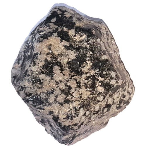 Obsidienne Noire Brute Naturelle 512.60 Ct - Pierre Précieuse Brute Du Mexique