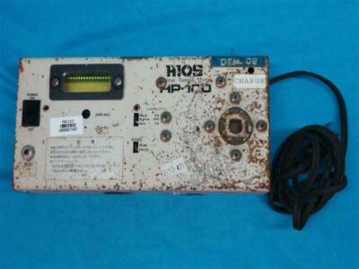 Hios HP-100 HP100 Digital Torque Meter Tester w/ rusts/scratches