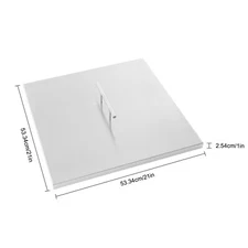 Stainless Steel Fire Pit Burner Cover Drop-in Fire Pit Burner Pan Fire Pit Lid