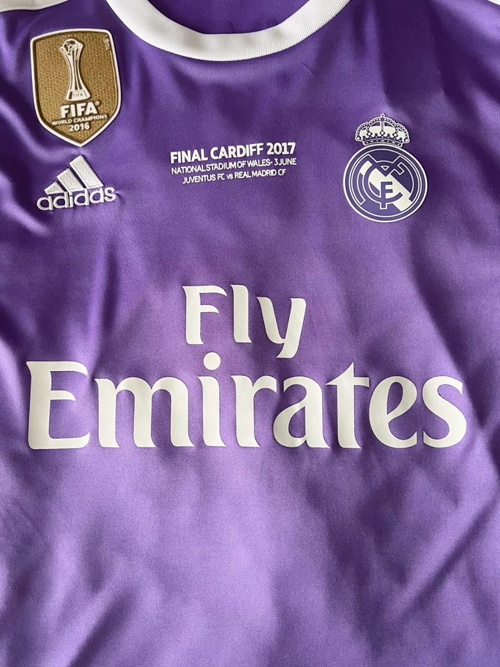 Camiseta Ronaldo #7 Real Madrid 2016-2017 UEFA Ronaldo manga larga Foto 3 de 4