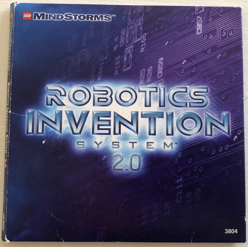Lego Mindstorms Robotics Invention System 1.0 Windows 95 PC CD-Rom 3804