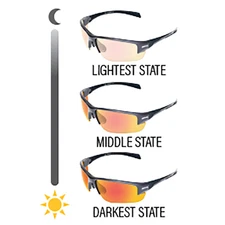 Global Vision GTR Hercules 7 24 AntiFog Sunglasses Photochromic G-Tech Red Lens
