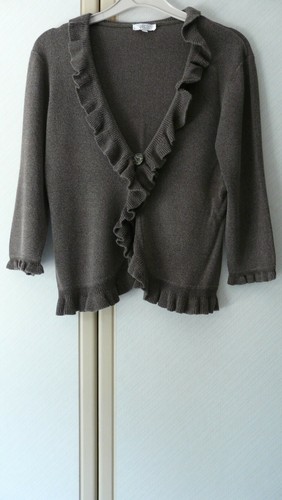 Country Casuals Olive Green Cardigan 