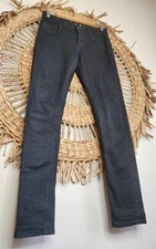 G Star Raw Mens W 30 X L 31 3301 Defend Super Slim Button Fly Blue Denim Jeans