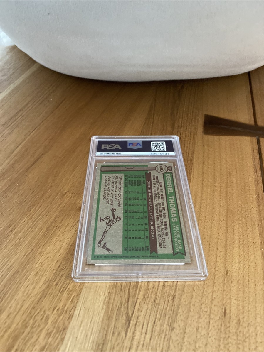 1976 Topps Derrel Thomas #493 *PSA 7 | eBay