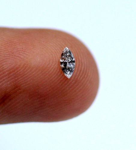 Certified Natural Diamond Loose Small Marquise Cut Color J/SI2 Clarity 0.069 Ct - Picture 9 of 11
