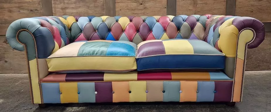Chesterfield 3str 2str Chair Queen Anne Stool Pastel