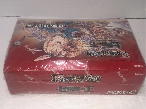 Force of Will FOW TCG The Seven Kings of the Lands Booster Box sealed rough box - Picture 3 of 20