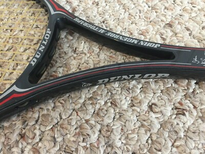 Racchetta tennis Dunlop John MC Enroe Autograph anno 1986