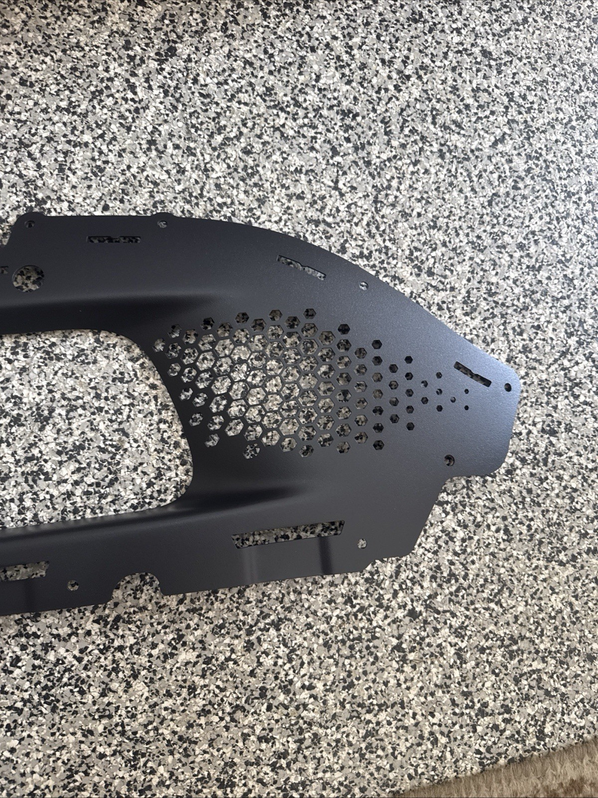 New Aston Martin Vantage 19-23 Left rear lower mesh grille in the rear bumper