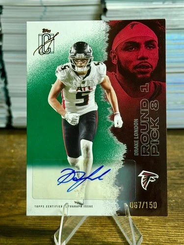 2025 Topps Signature Drake London Veteran Class Autographs (RAW)