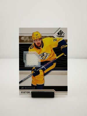 2018-19 SP Game Used Viktor Arvidsson Gold Jersey Relic #49