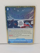  Ocean Current Shoulder Throw OP14-058 Foil - One Piece TCG Playset