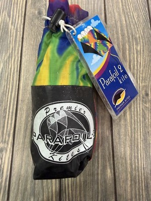 Premier Kites Parafoil 2 Tie Dye Kite Outdoor Flying Toy New in Bag
