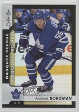 2017 Upper Deck O-Pee-Chee Update Black Rainbow Foil 53/100 Andreas Borgman 0e3