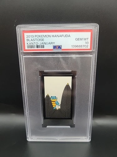 2013 POKEMON HANAFUDA KANTO JANUARY BLASTOISE PSA 10