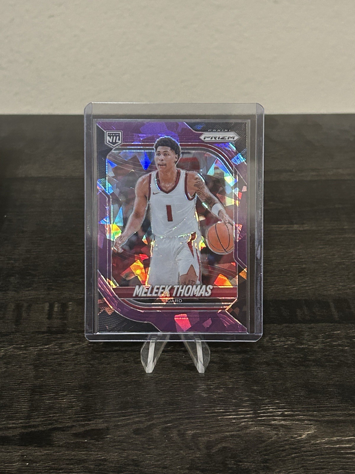 2025-26 prizm basketball meleek thomas purple /199 #80