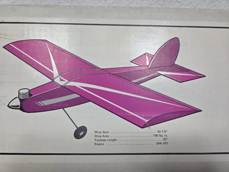 Royal Model Products MINI MINI Mini Bird R/c Balsa Model Airplane Kit READ LOOK! - Image 2 of 4
