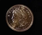 One Troy Oz Silver Trade Unit Liberty Head 1985  .999 fine silver uncirculated