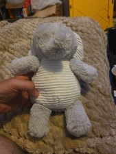 Carters Gray Elephant Plush Stuffed Animal Plays Music