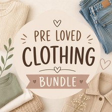 Looloo Thrifts Pre-Loved Clothing Mystery Bundle Job Lot Wholesale