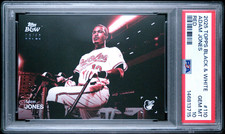 2025 Topps Black & White Adam Jones Red 06/10 PSA 10 Gem Mint